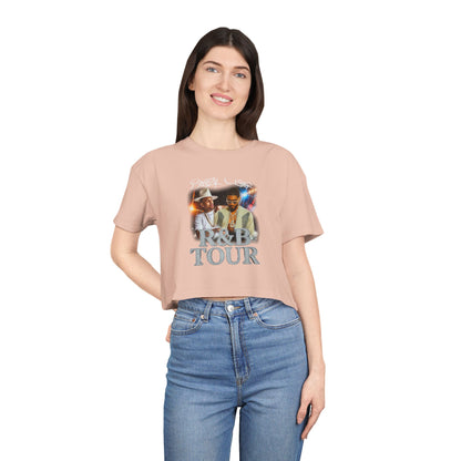 Breezy & Usher R&B Tour Crop Tee